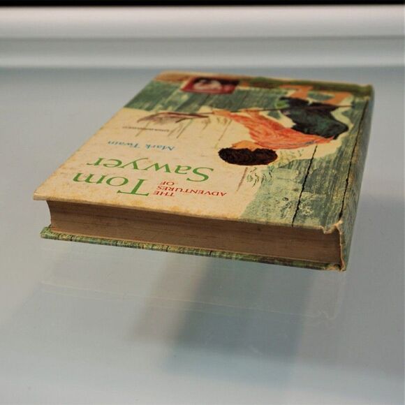 The Adventures of Tom Sawyer By Mark Twain Unabridged Golden Press 1966 HC - Picture 11 of 12